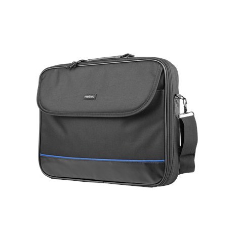 Natec | Fits up to size 17.3 "" | Laptop Bag | Impala | Toploading laptop case | Black | Shoulder strap - 4
